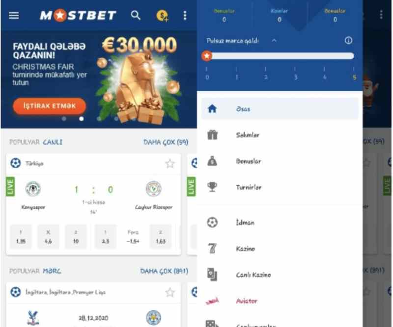 Mostbet-sovelluksen talletus